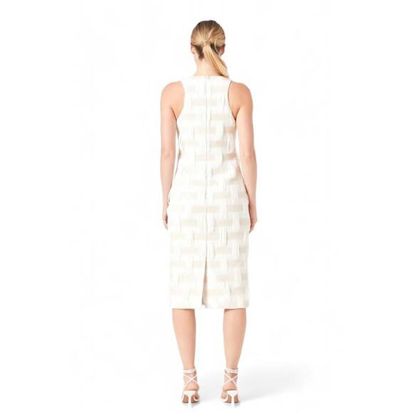 Endless Rose Racer Back Midi Classic Round Neckline Midi Shift Dress BH974D Larg - Picture 3 of 6